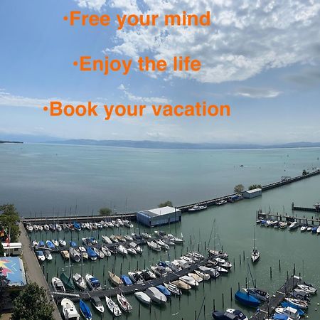 FDH Ferienwohnung Am Bodensee- Zentrale Lage, Free Parking And Wifi, 109 M2, Privater Garten, 7 Gaeste, 2X Kingsize Boxspringbett, Familienfreundlich מראה חיצוני תמונה