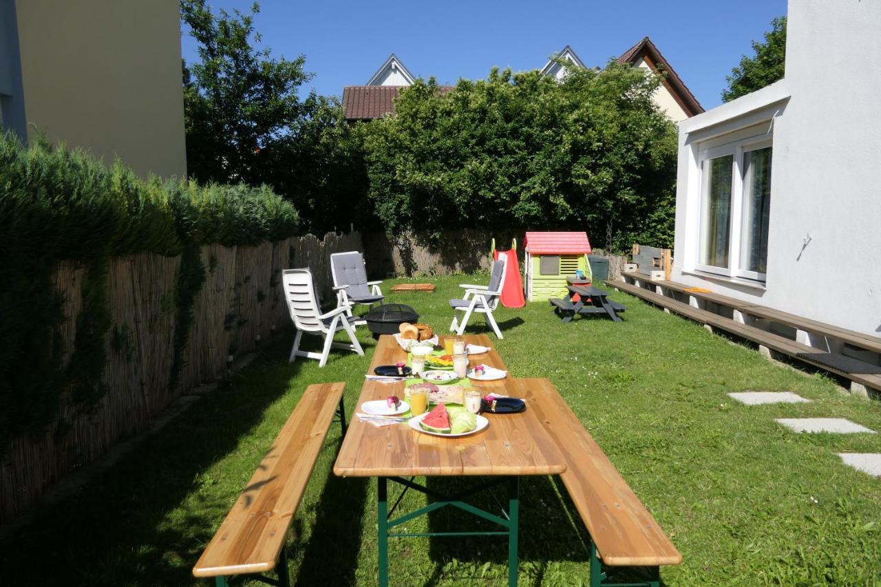 FDH Ferienwohnung Am Bodensee- Zentrale Lage, Free Parking And Wifi, 109 M2, Privater Garten, 7 Gaeste, 2X Kingsize Boxspringbett, Familienfreundlich מראה חיצוני תמונה