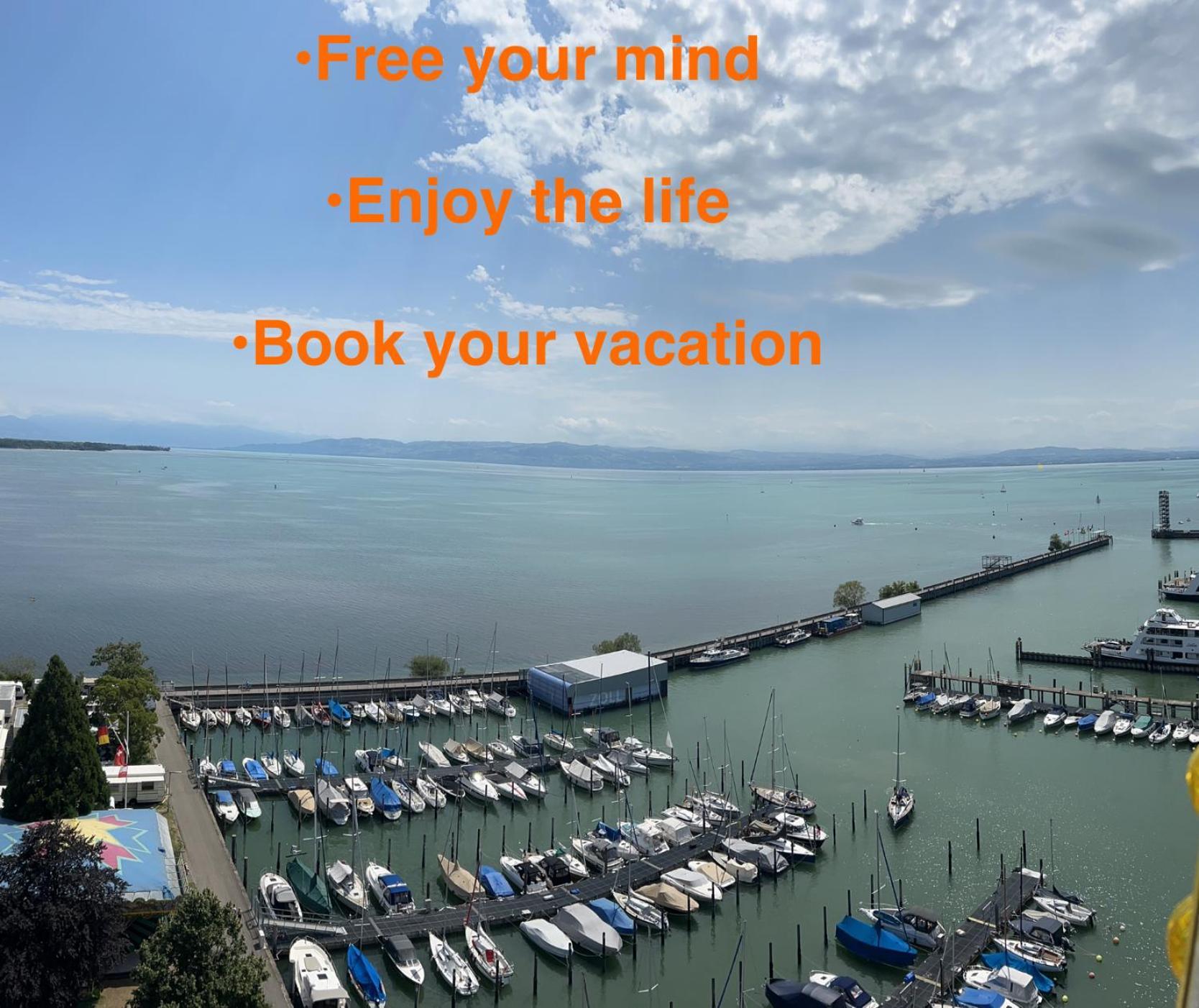 FDH Ferienwohnung Am Bodensee- Zentrale Lage, Free Parking And Wifi, 109 M2, Privater Garten, 7 Gaeste, 2X Kingsize Boxspringbett, Familienfreundlich מראה חיצוני תמונה